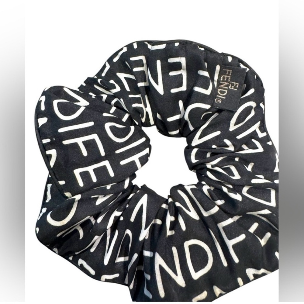 Fendi Satin Hair Scrunchie - Picture 2 of 4